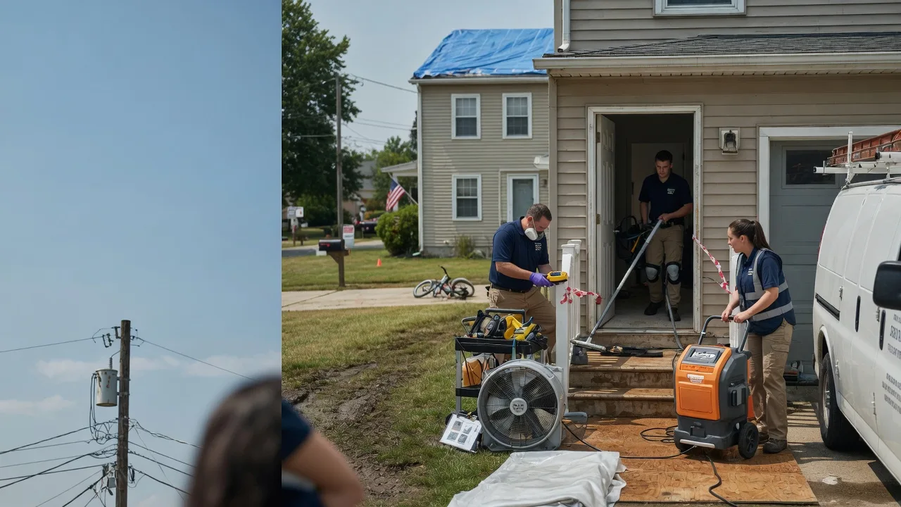 Water Damage Repair in Tolstoy, SD near me